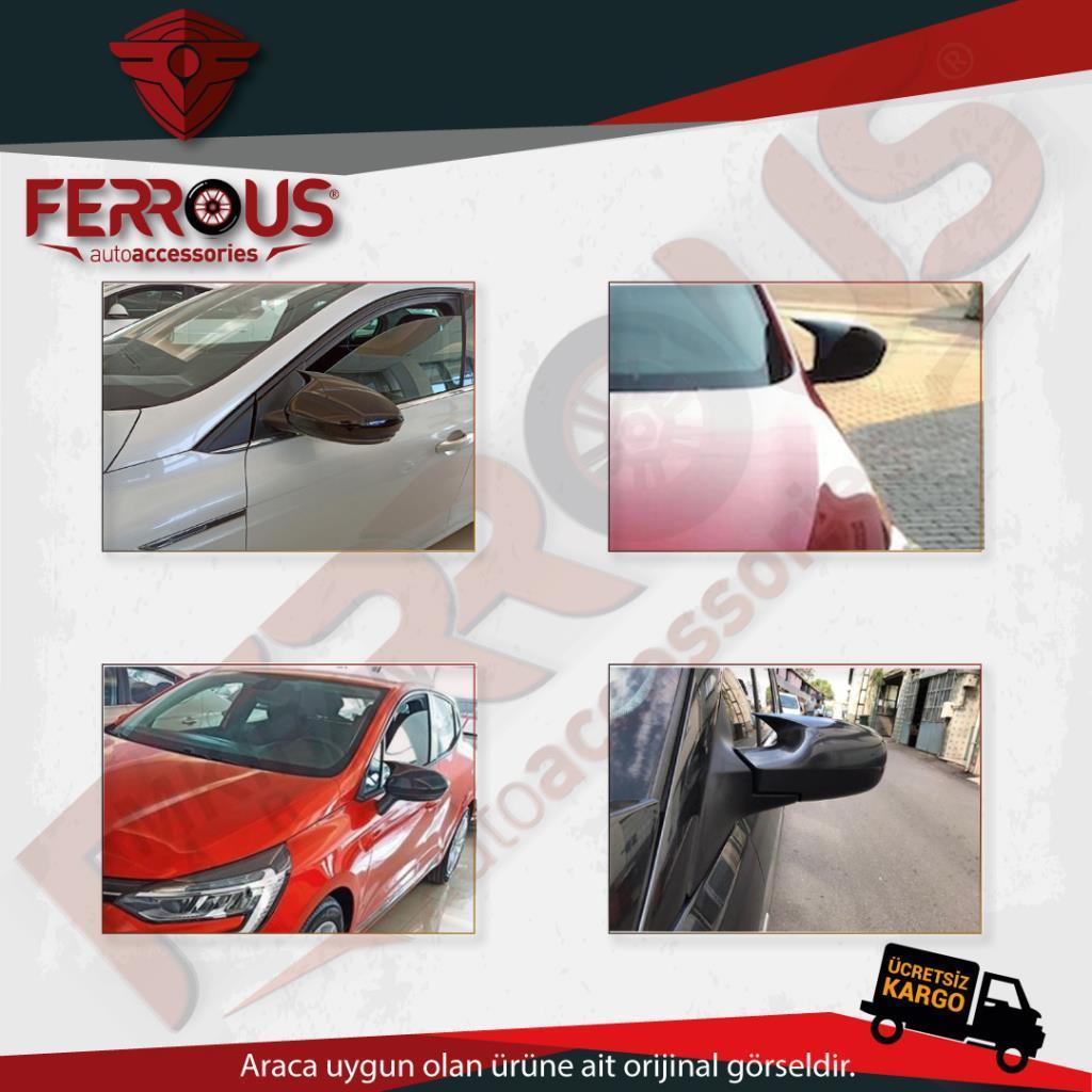 Renault Clio 3 Otomatik Vites Batman Yarasa Ayna Kapağı 2005-2009 Siyah