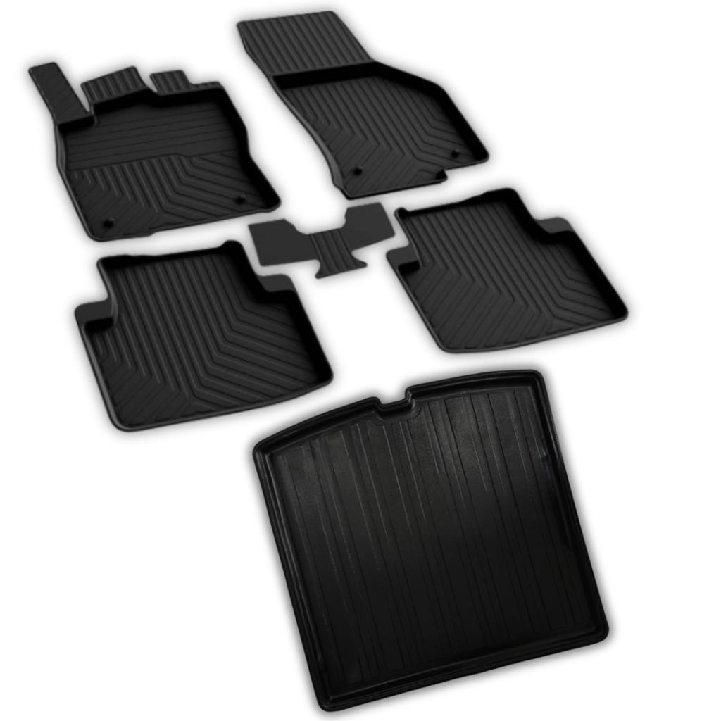 Skoda Kodiaq Ferrous 4D Paspas ve 3D Bagaj Havuzu 2017 2023