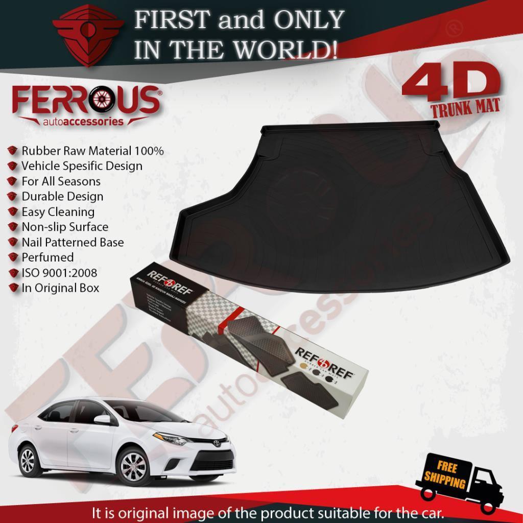 Toyota Corolla Refref 4D Paspas Siyah ve Refref 4D Bagaj Havuzu 2013 2018