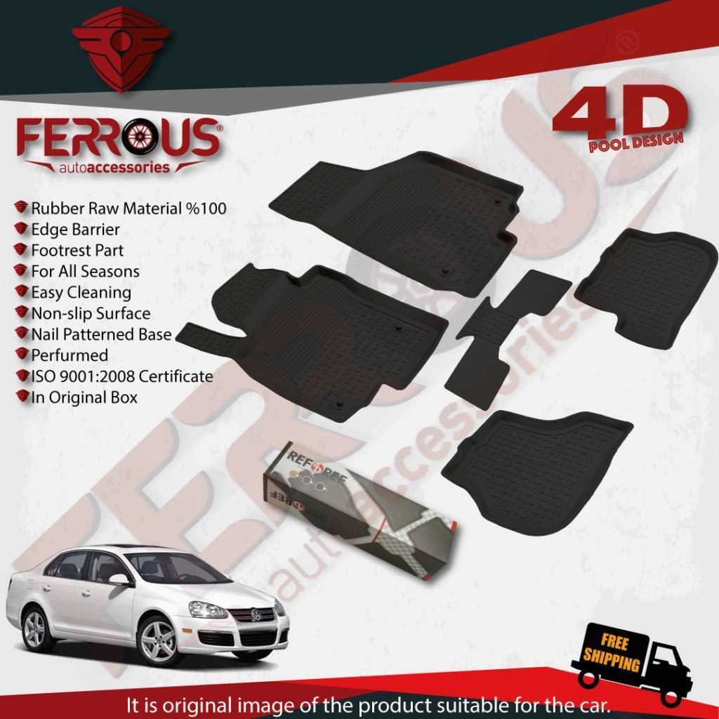 Volkswagen Jetta Refref 4D Paspas Siyah ve Bagaj Havuzu 2005 2010
