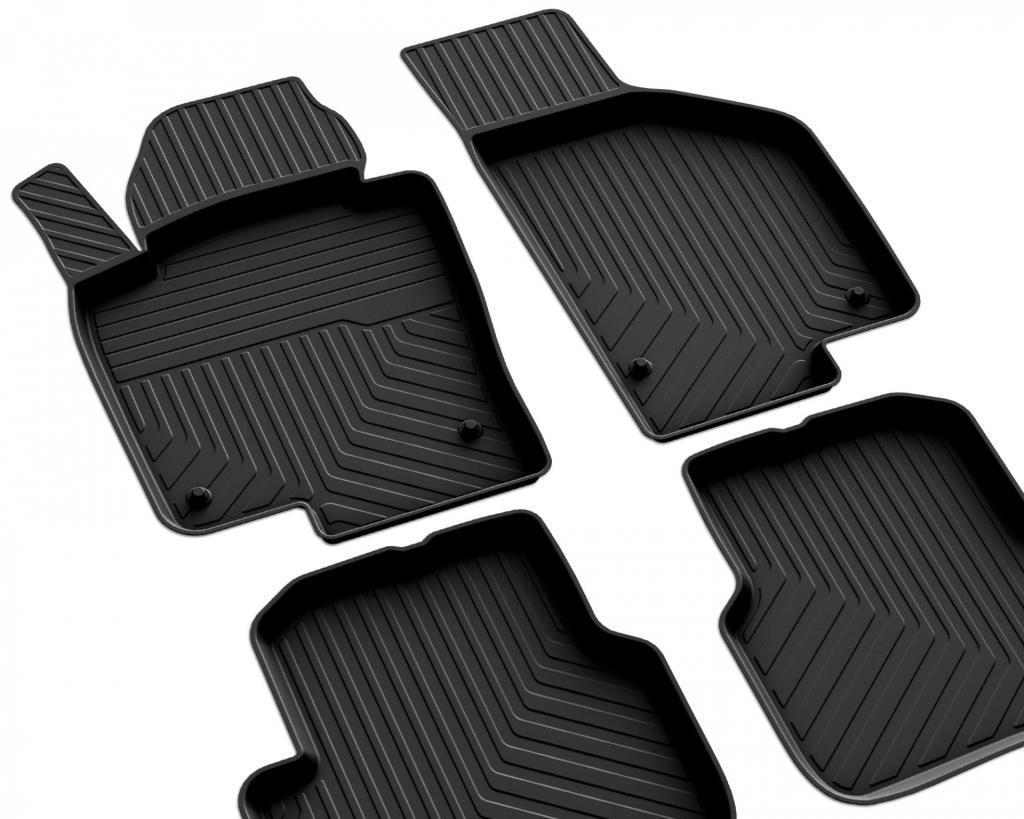 Volkswagen Tiguan 1 Ferrous 4D Havuzlu Kauçuk Paspas 2007 2015