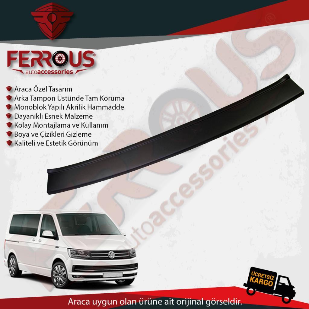Volkswagen Transporter T6 Arka Tampon Üstü Koruyucu 2010 ve Üstü