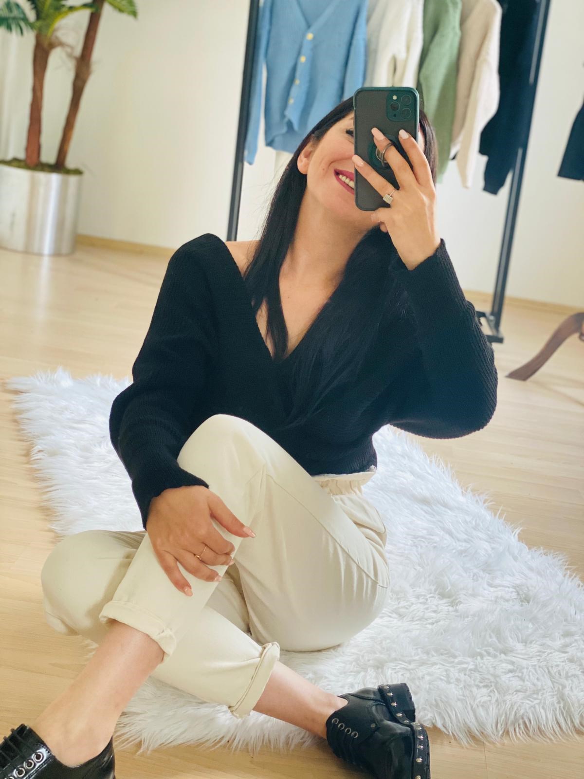Beli Lastikli Mom Jean