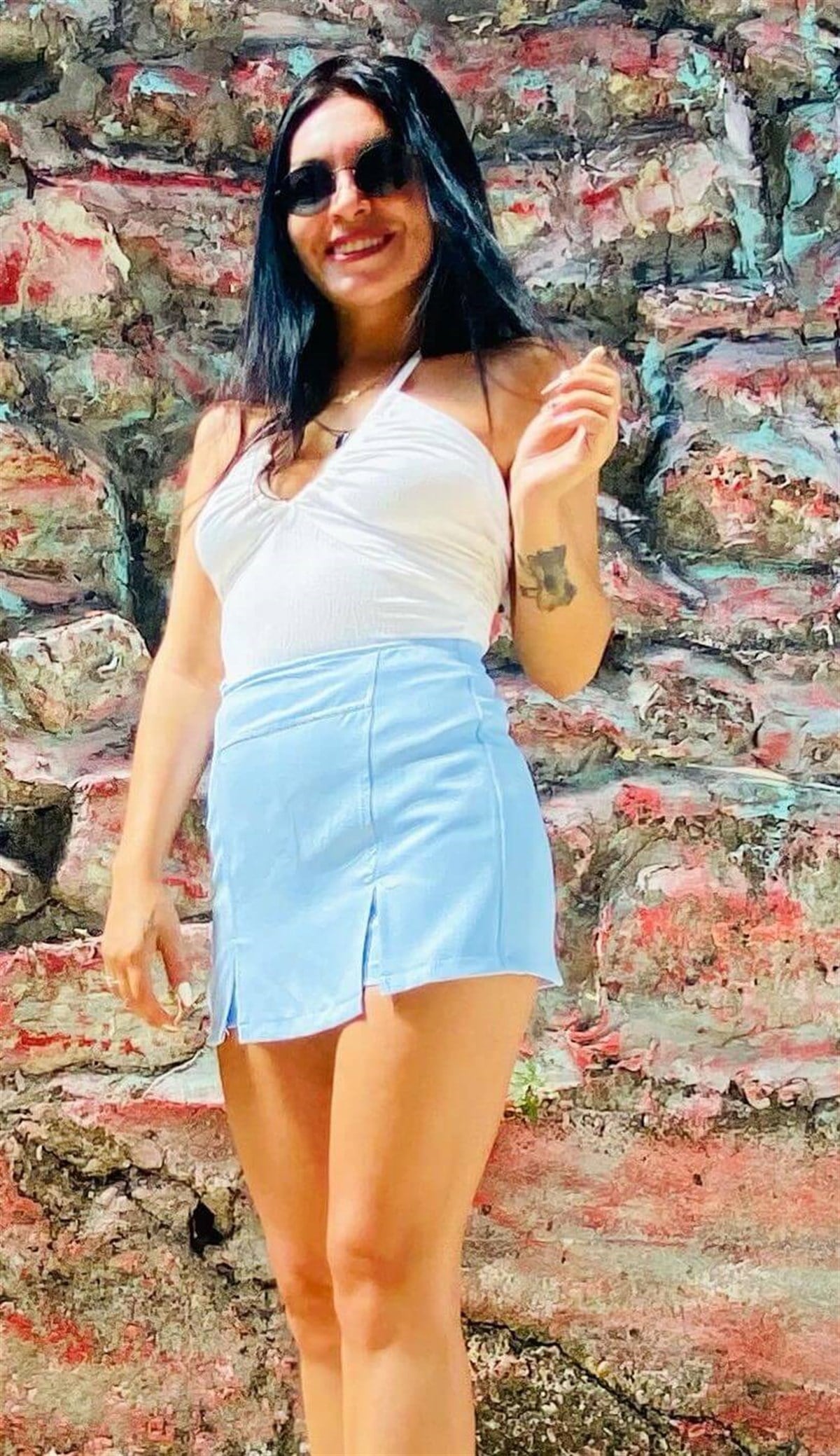 Bershka Model Bebe Mavi Şort Etek