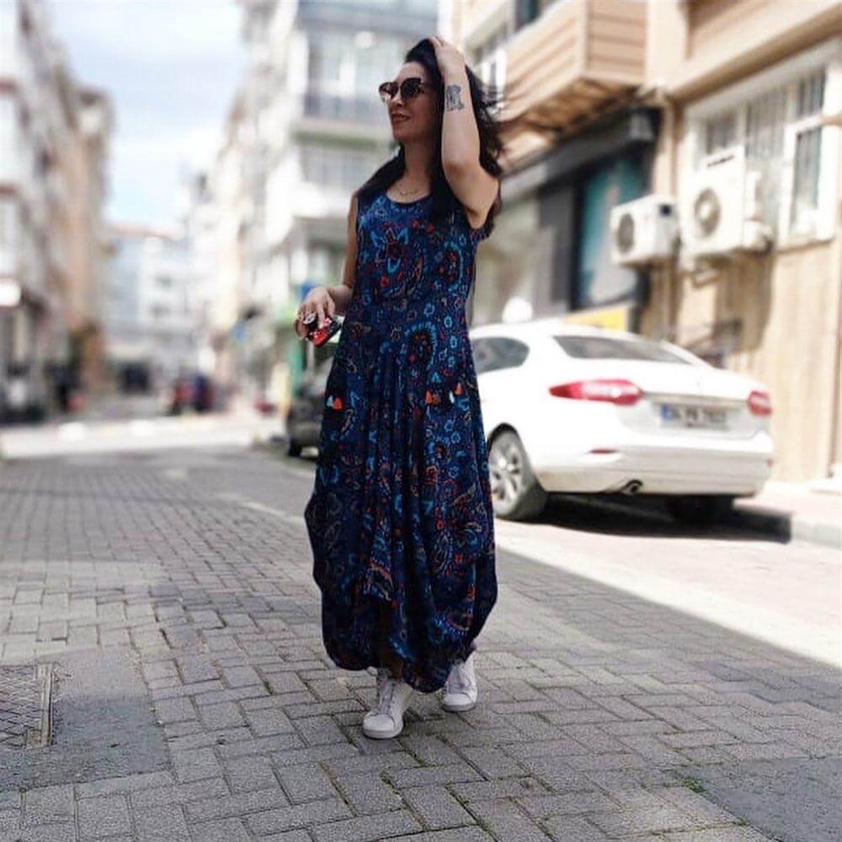 Etnik Desen Tasarım Elbise