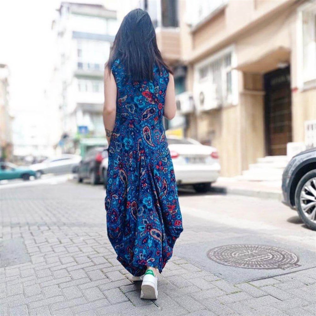 Etnik Desen Tasarım Elbise