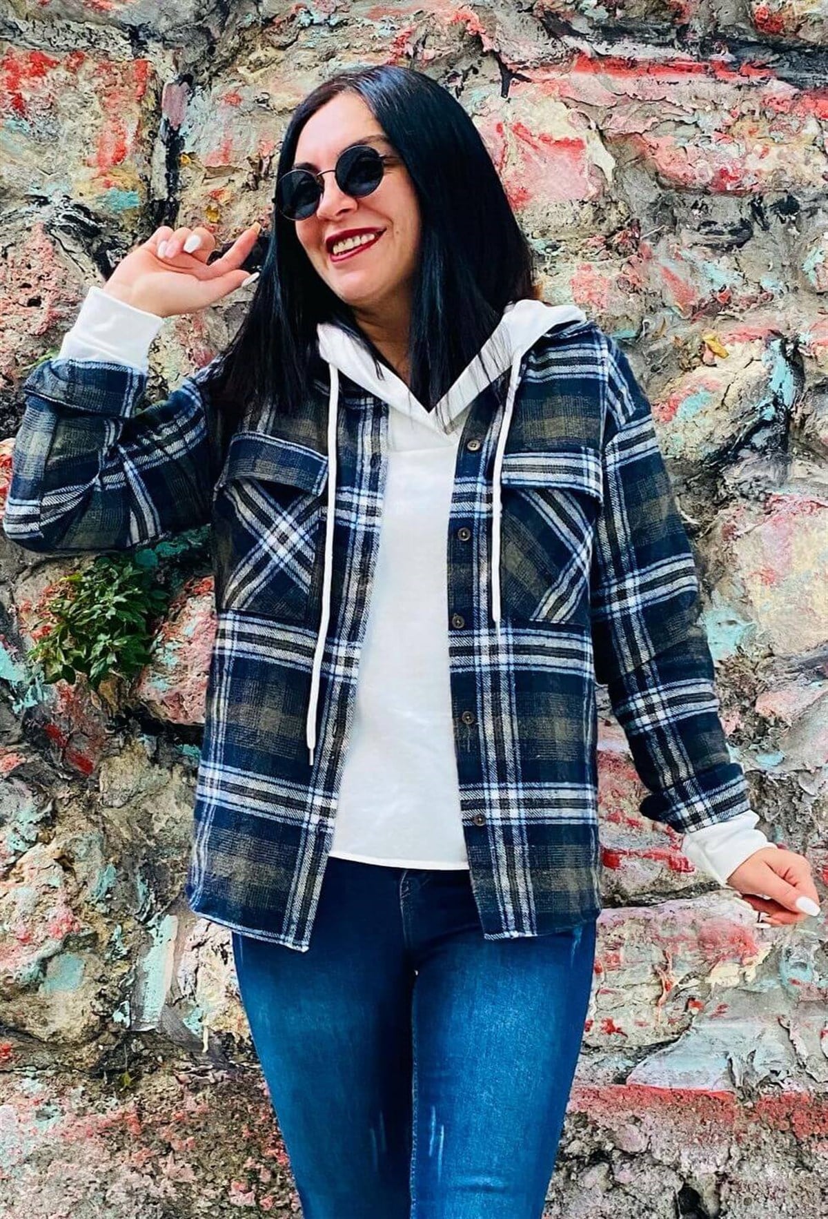 Haki Kaşe Oduncu Gömlek Ceket