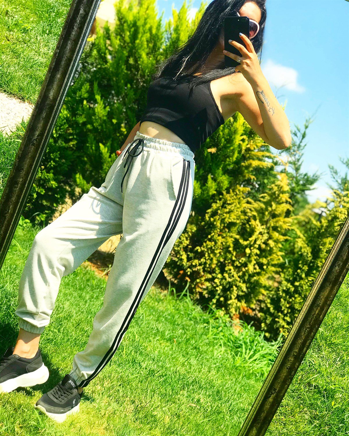 Kemik Rengi Basic Eşofman