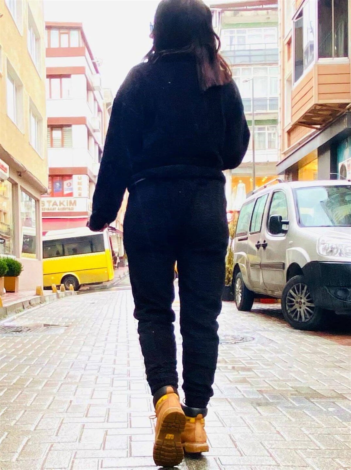 Mor Detaylı Yumoş Peluş Sweat