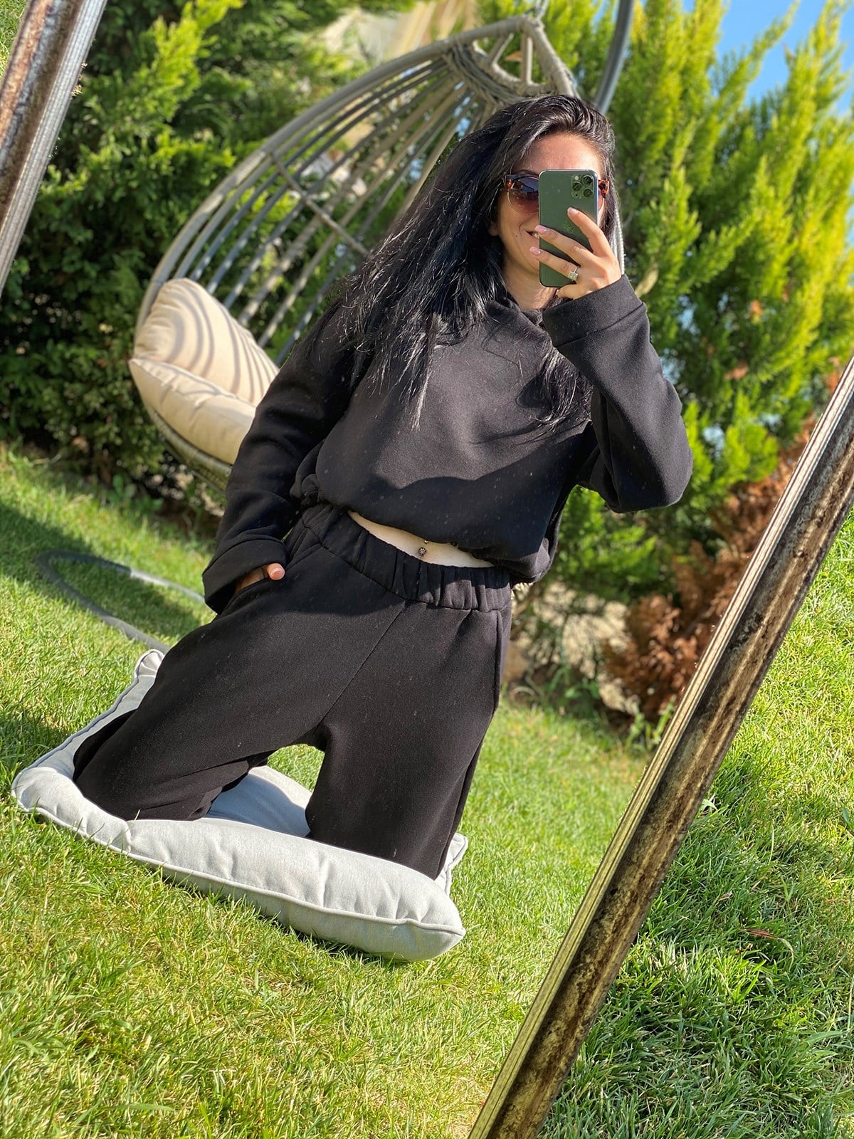 Pamuklu Yumuşacık Zara Model Eşofman Takımı