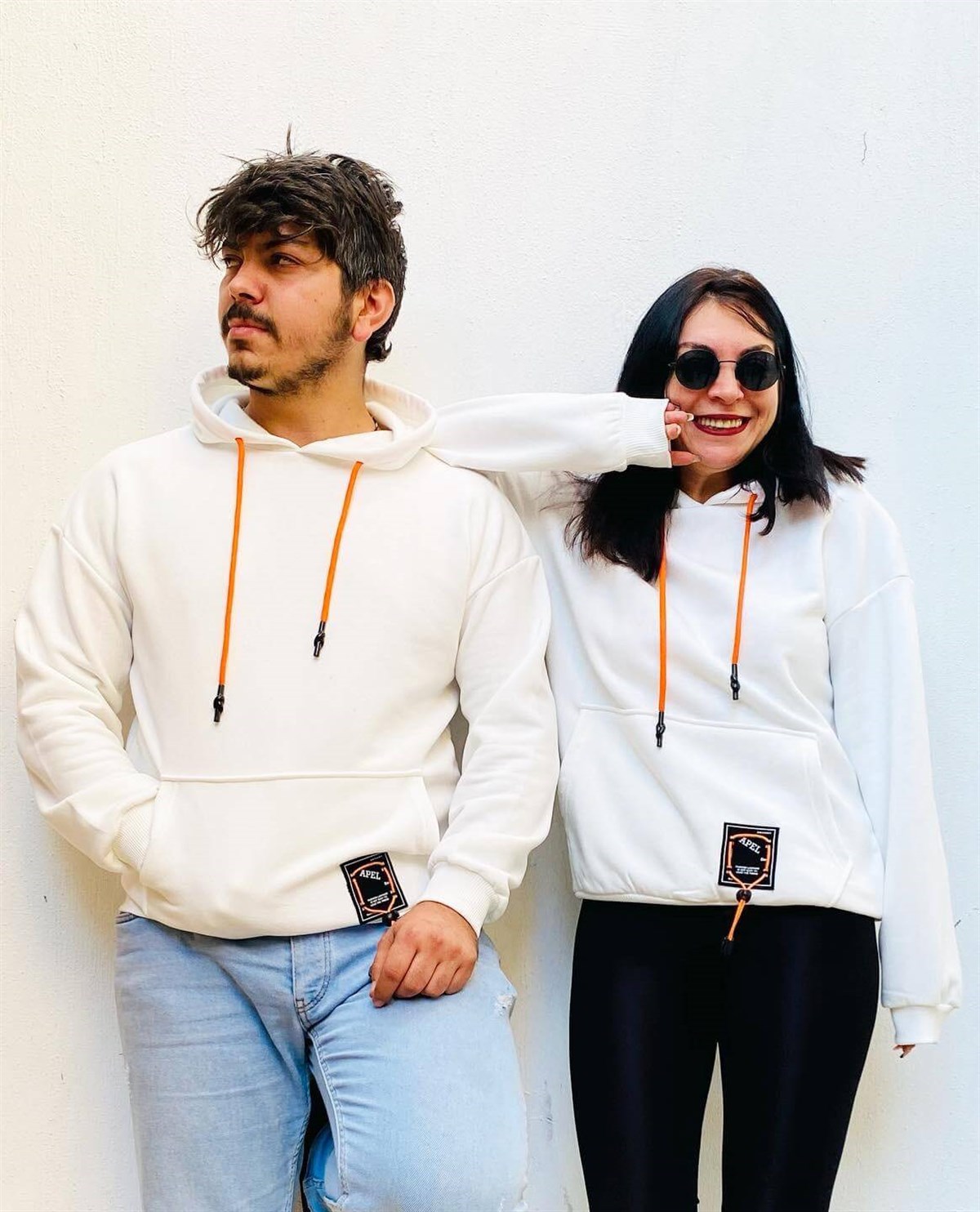 Unisex Ekru Polar Sweat
