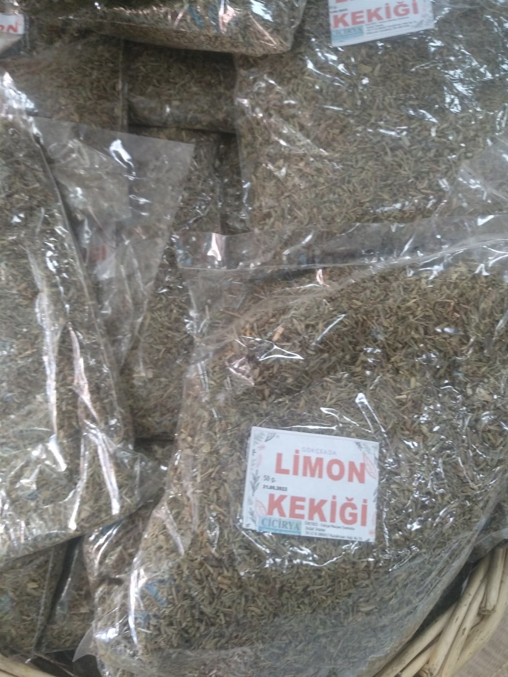 GÖKÇEADA LİMON KEKİĞİ 50 gr