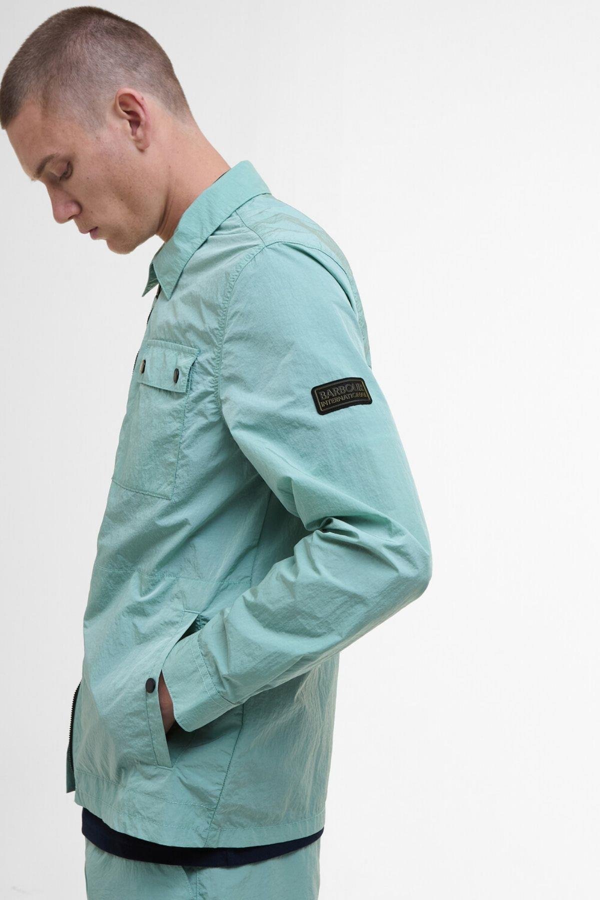 B.Intl Inline Dış Gömlek GN11 Granite Green