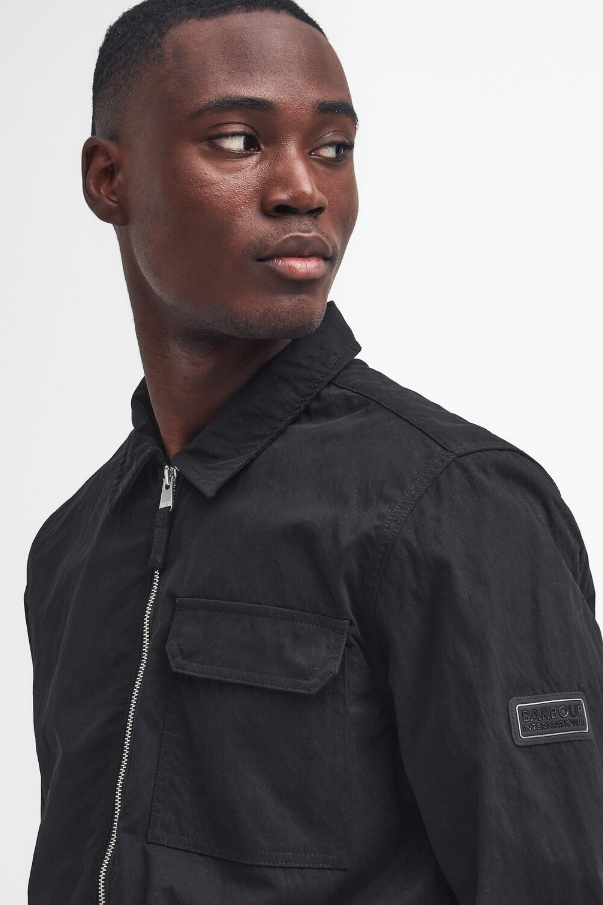 B.Intl Maze Peached Dış Gömlek BK31 Black