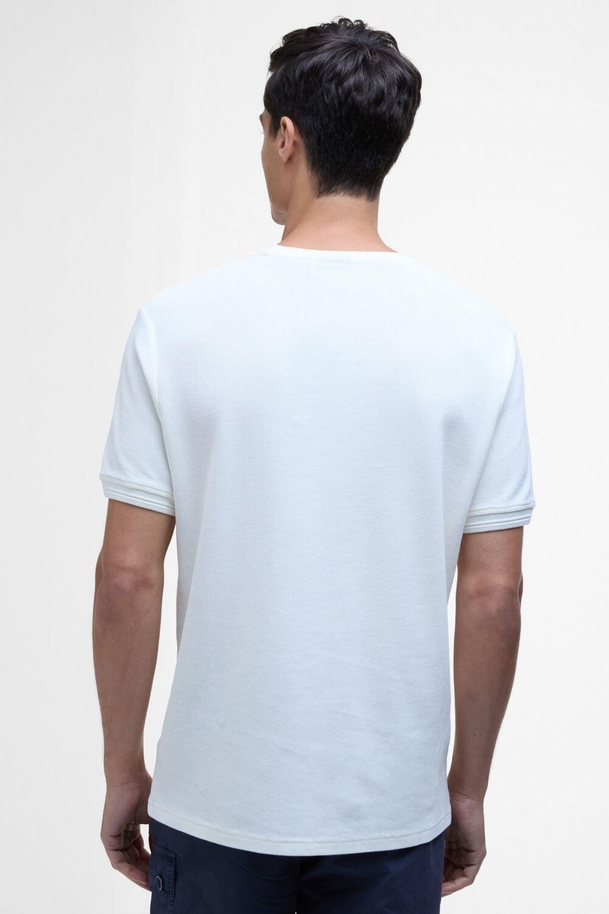 B.Intl Charlie Textured T-Shirt WH32 Whisper White
