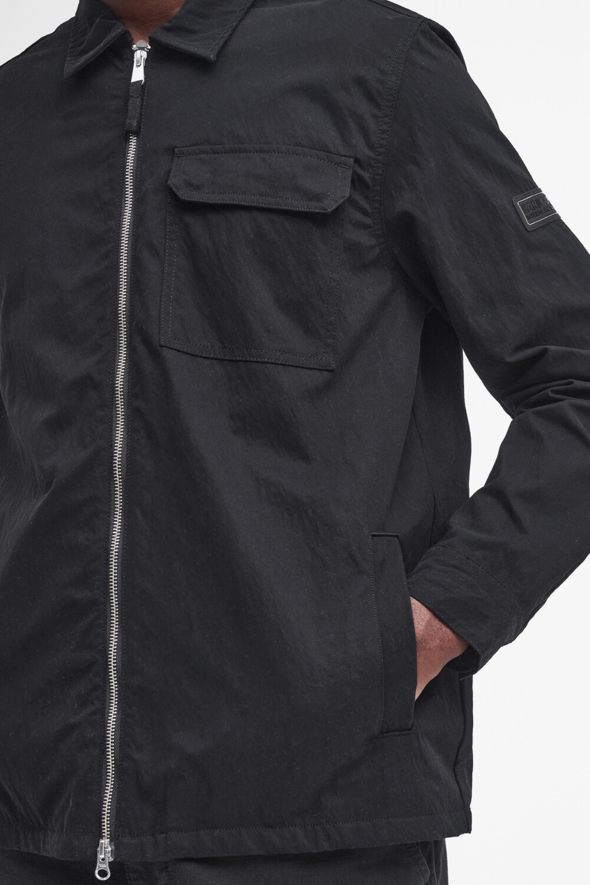 B.Intl Maze Peached Dış Gömlek BK31 Black