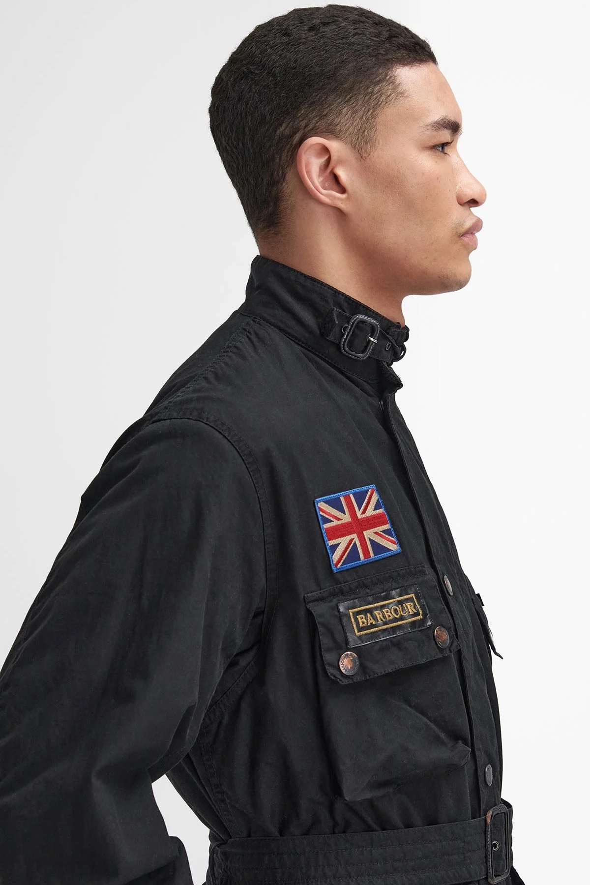 B.Intl 60th Anniversary Yağlı Ceket BK71 Black