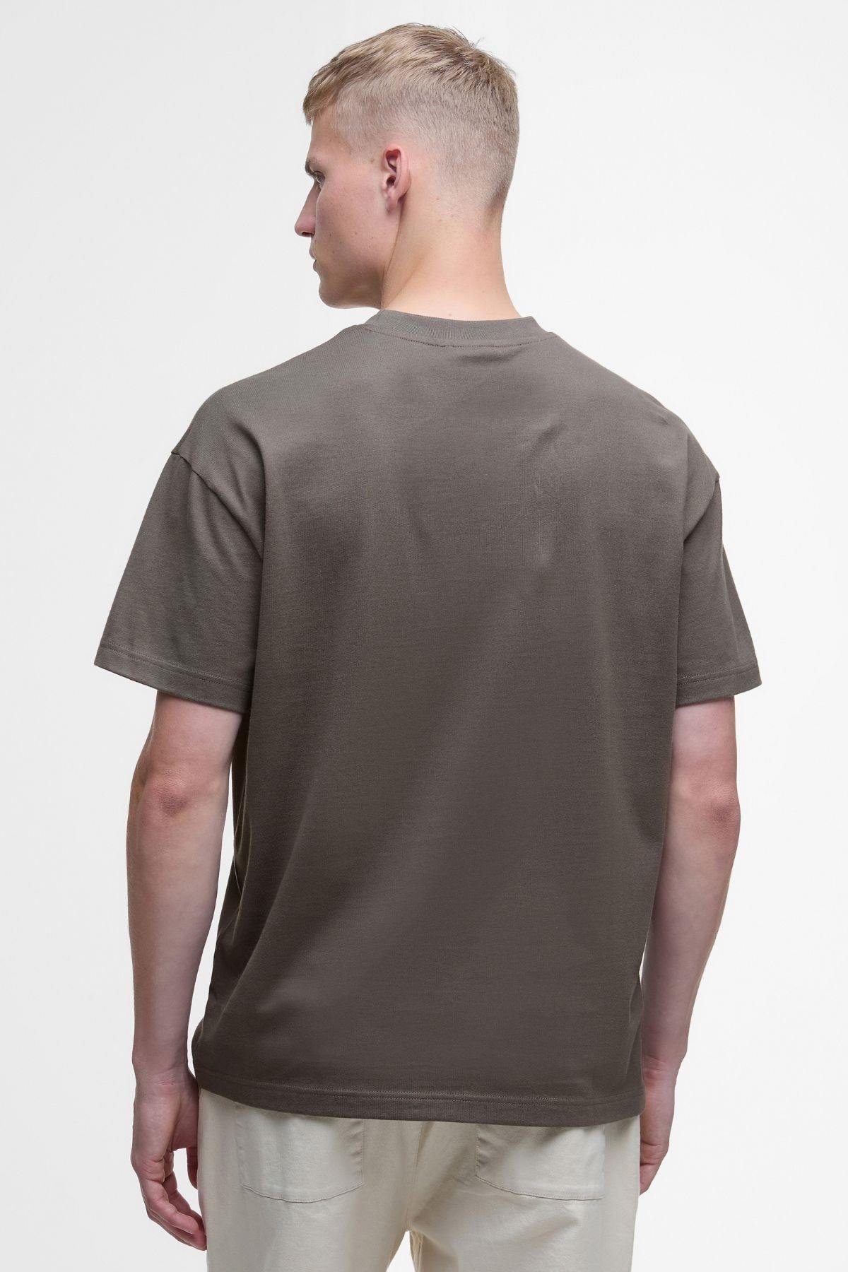 B.Intl Formula Oversized T-Shirt BR97 Major Brown