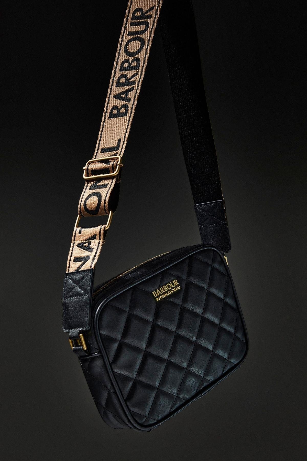 B.Intl Kapitone Sloane Çapraz Çanta BK11 Black