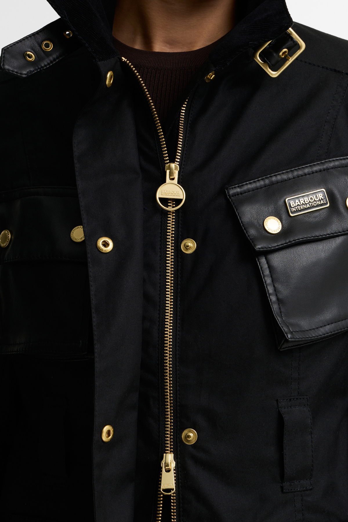 B.Intl International Heritage Yağlı Ceket BK71 Black Northumberland Check