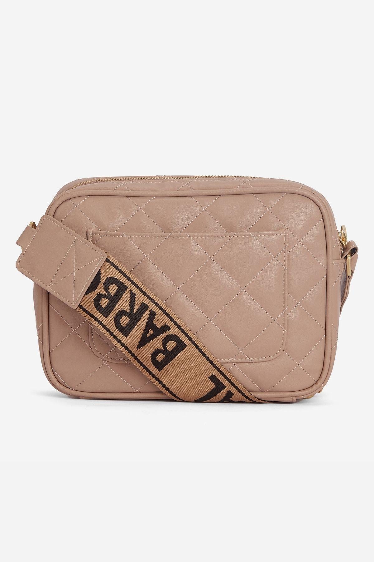 B.Intl Kapitone Sloane Çapraz Çanta CM31 Camel
