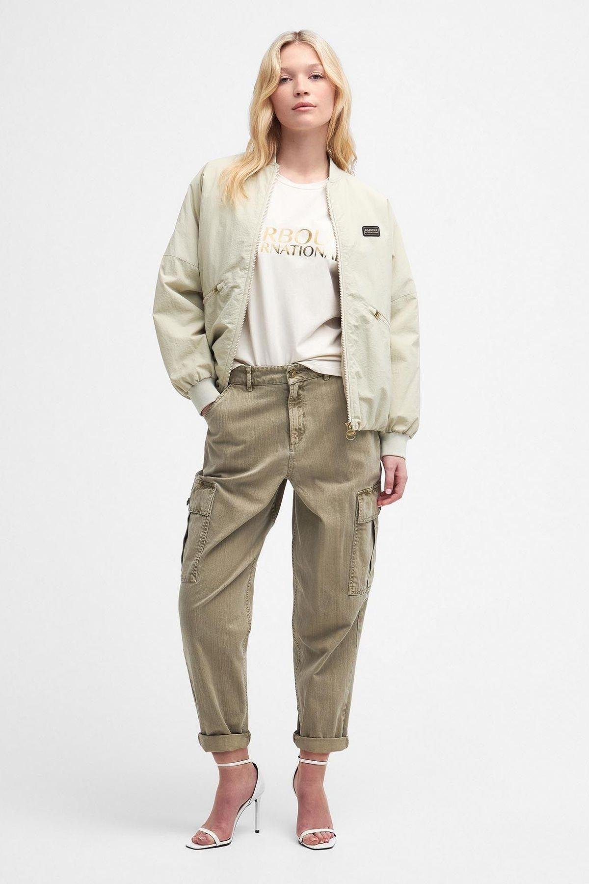 B.Intl Mansell Bomber Ceket ST11 Stone