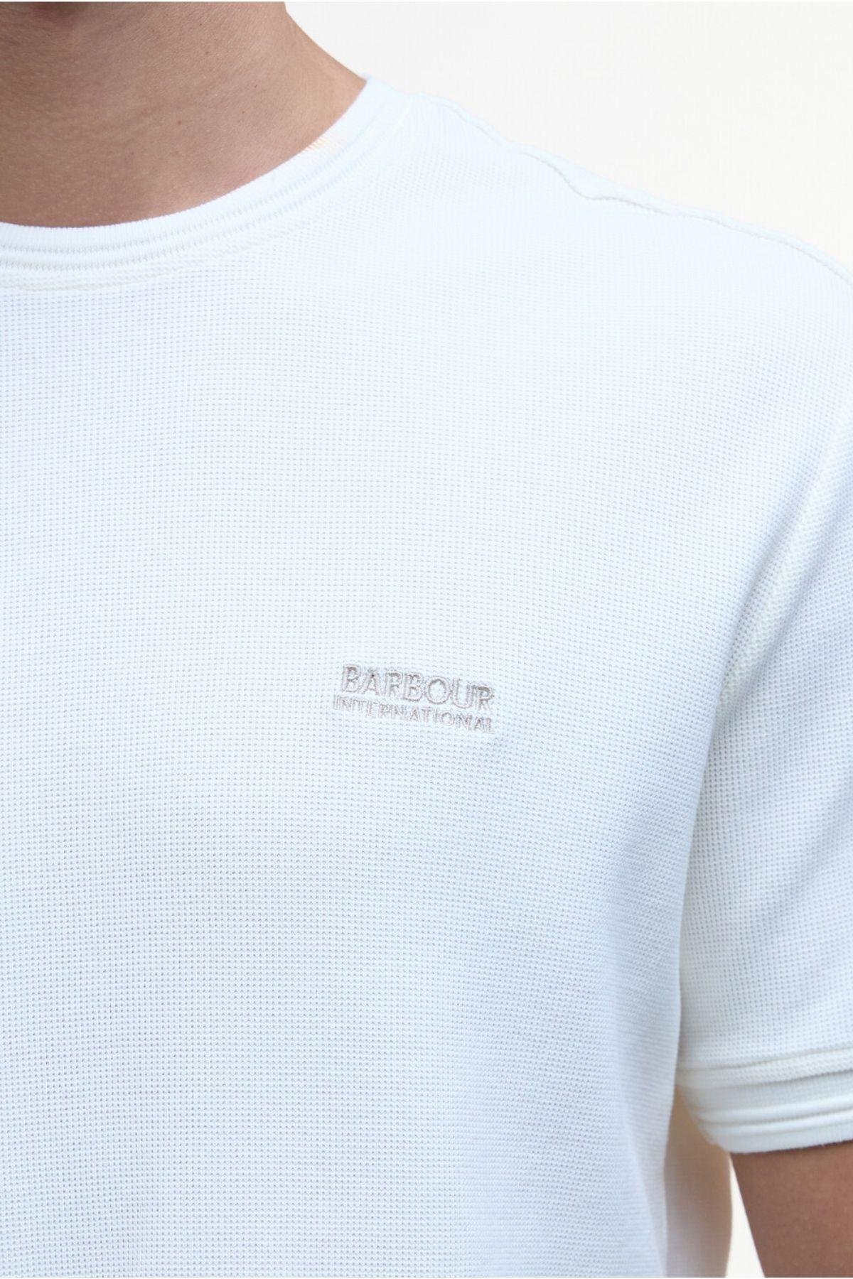 B.Intl Charlie Textured T-Shirt WH32 Whisper White