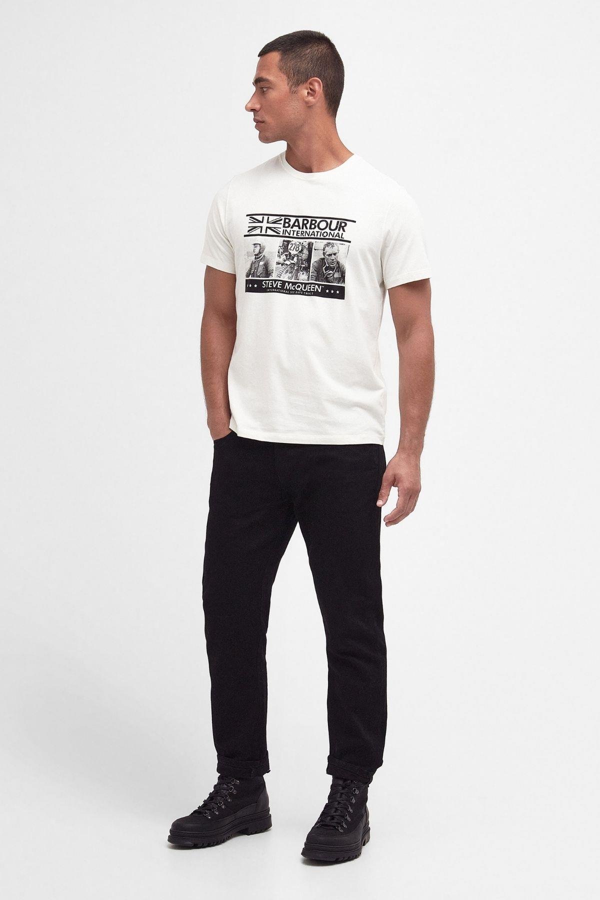 B.Intl Charge T-Shirt WH32 Whisper White