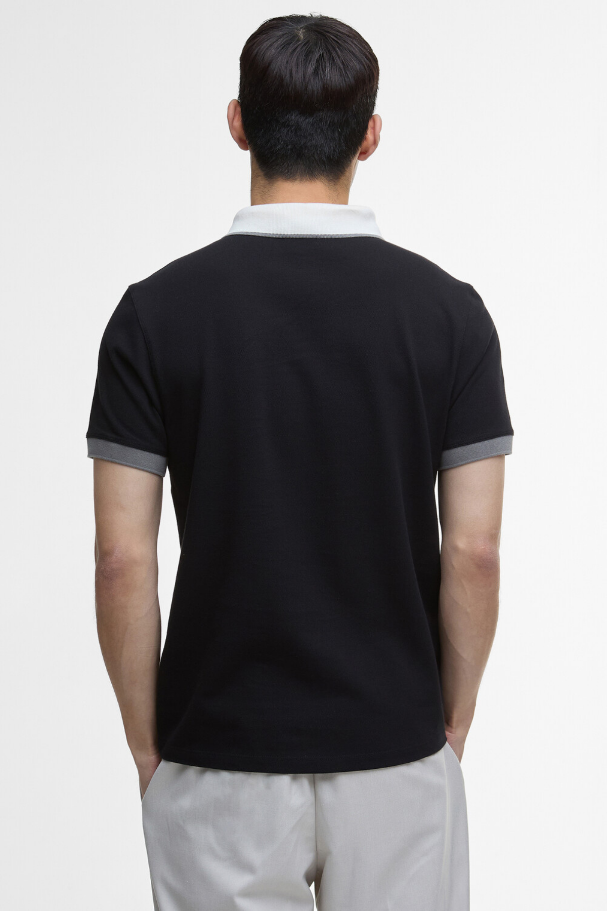 B.Intl Howall Polo Yaka T-Shirt BK11 Black