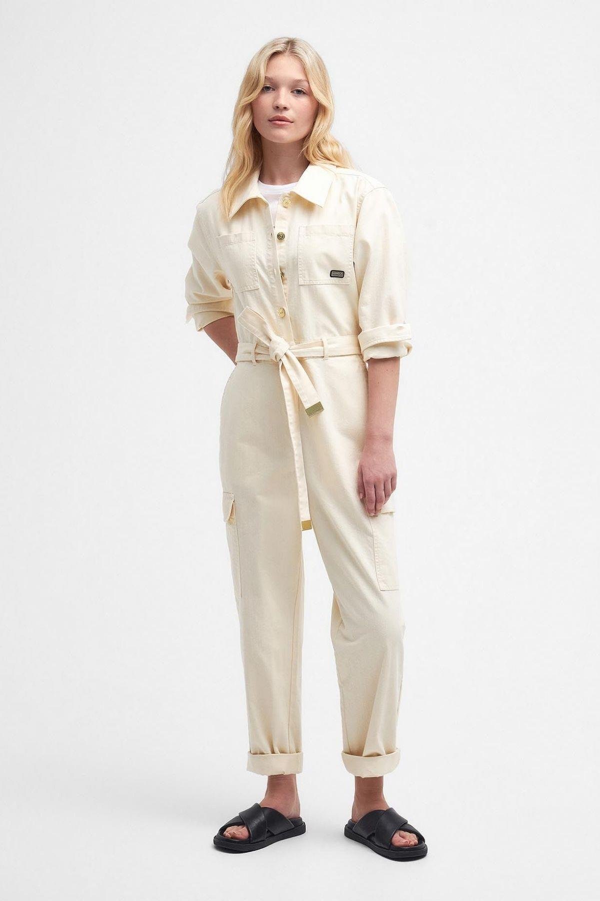 B.Intl Hamilton Jumpsuit WH51 Ecru