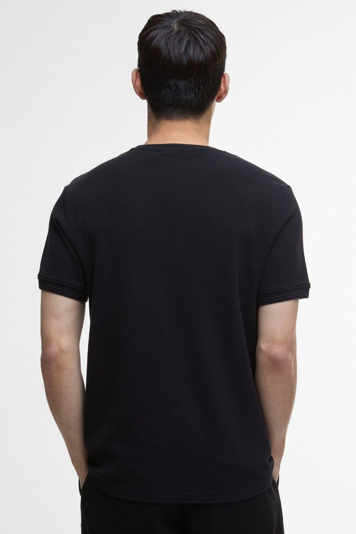 B.Intl Charlie Textured T-Shirt BK11 Black