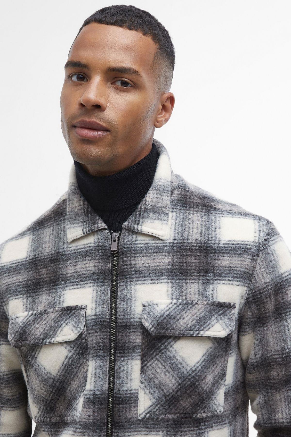 B.Intl Clayton Overshirt GY35 Concrete
