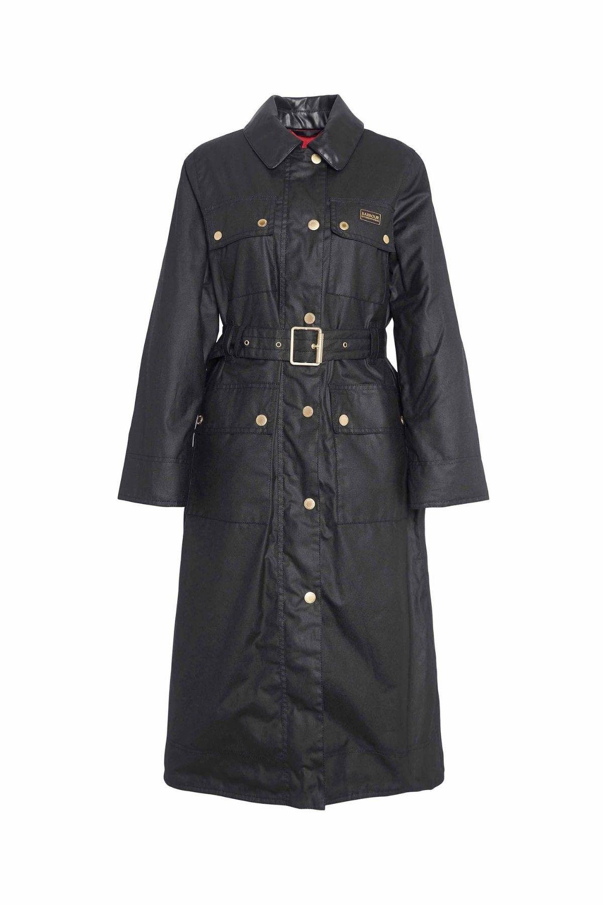 B.Intl Milla Yağlı Trençkot BK71 Black