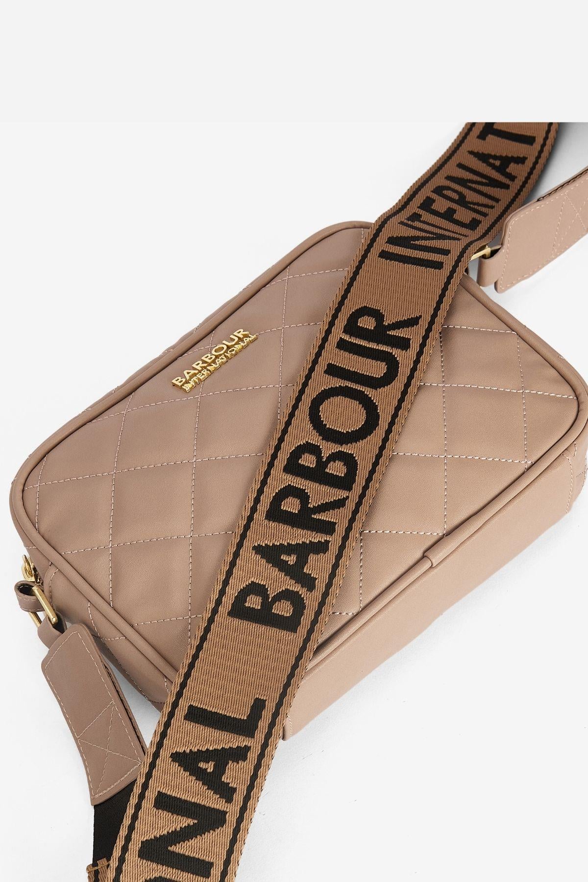 B.Intl Kapitone Sloane Çapraz Çanta CM31 Camel