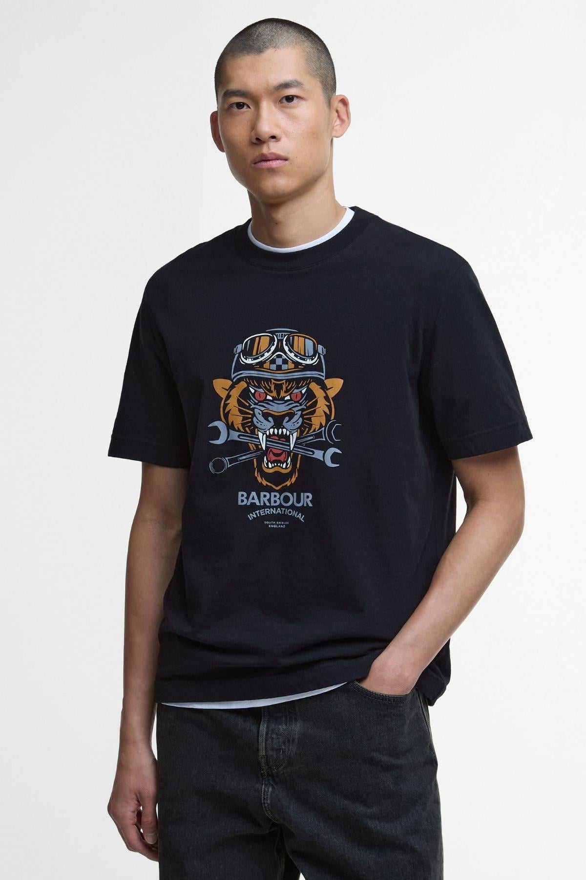 B.Intl Carlise Graphic T-Shirt BK11 Black