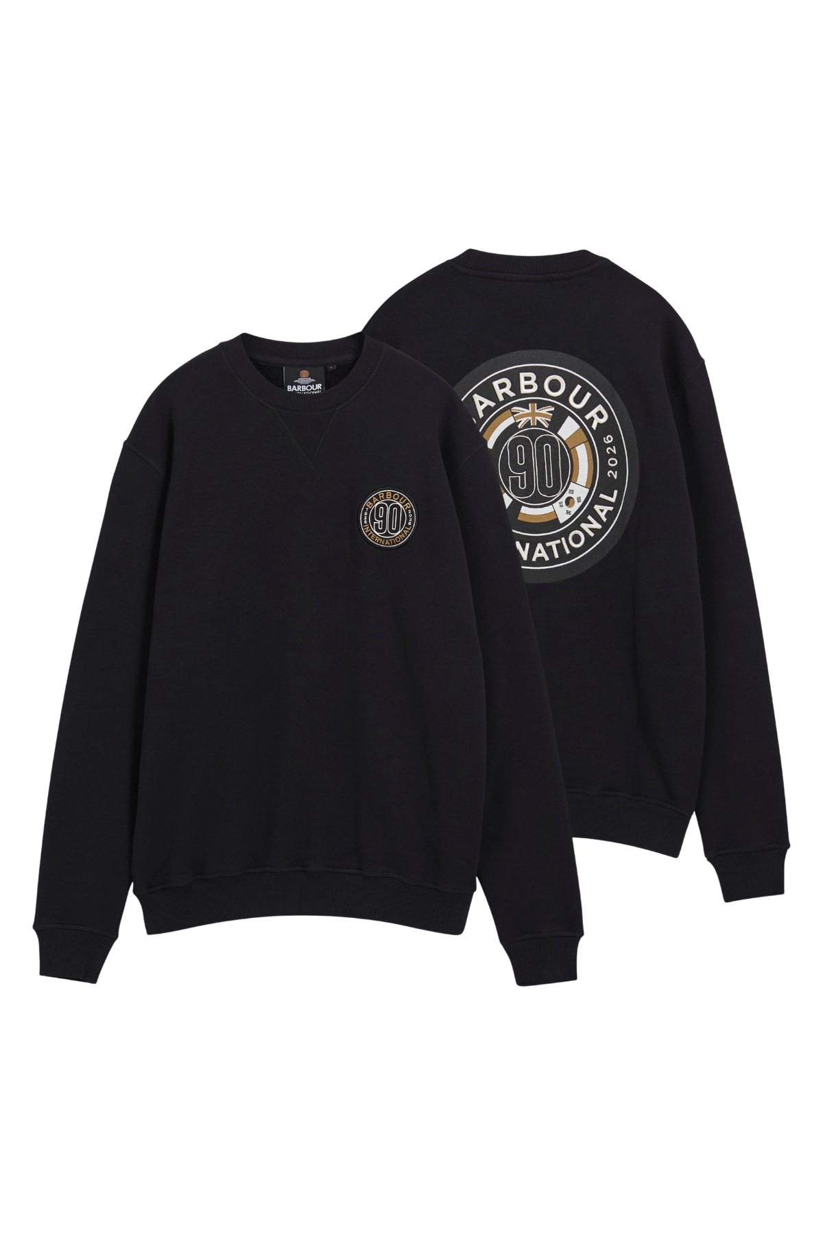 B.Intl 90th Anniversary Graphic Sweatshirt BK11 Black