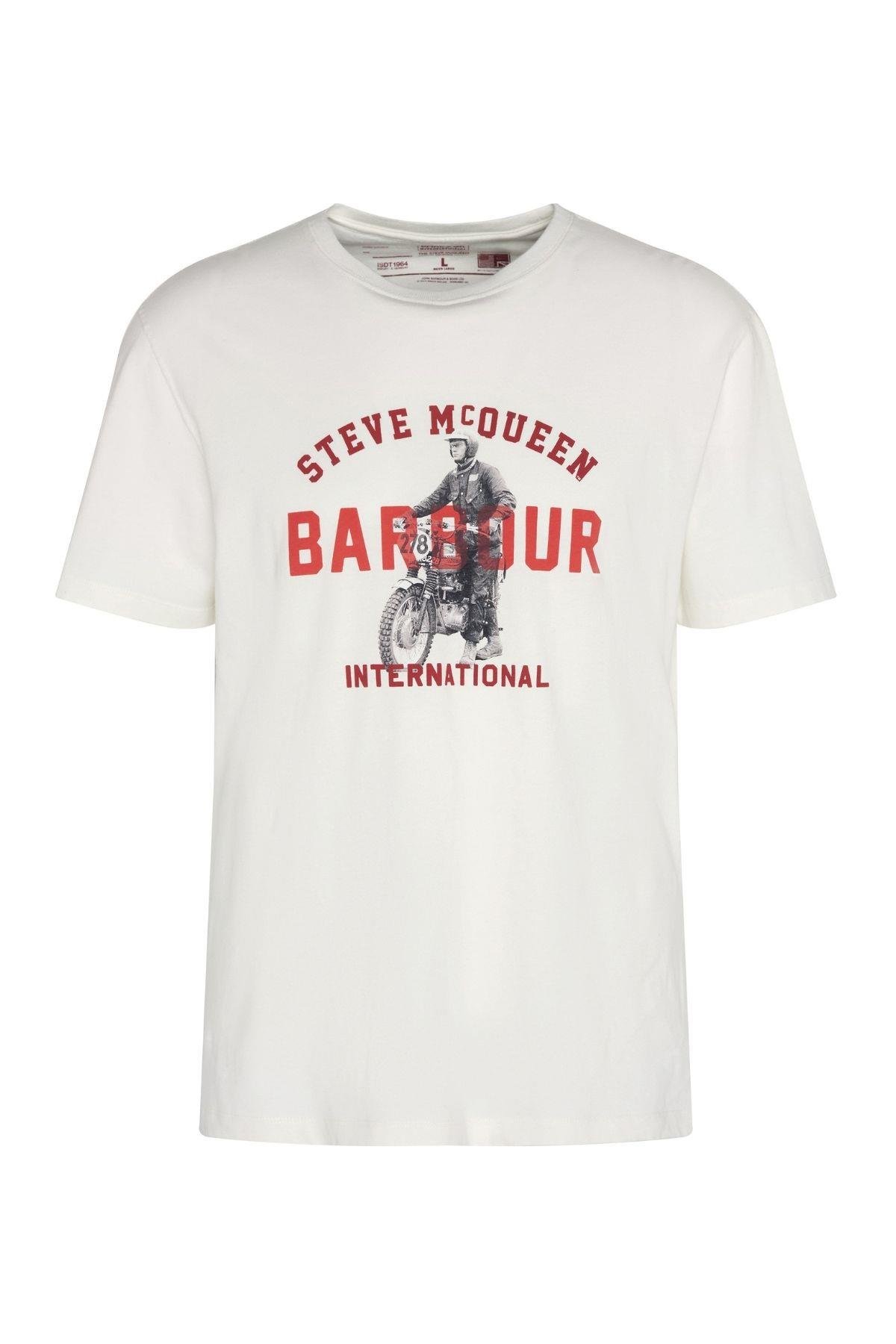 B.Intl Speedway T-Shirt WH32 Whisper White