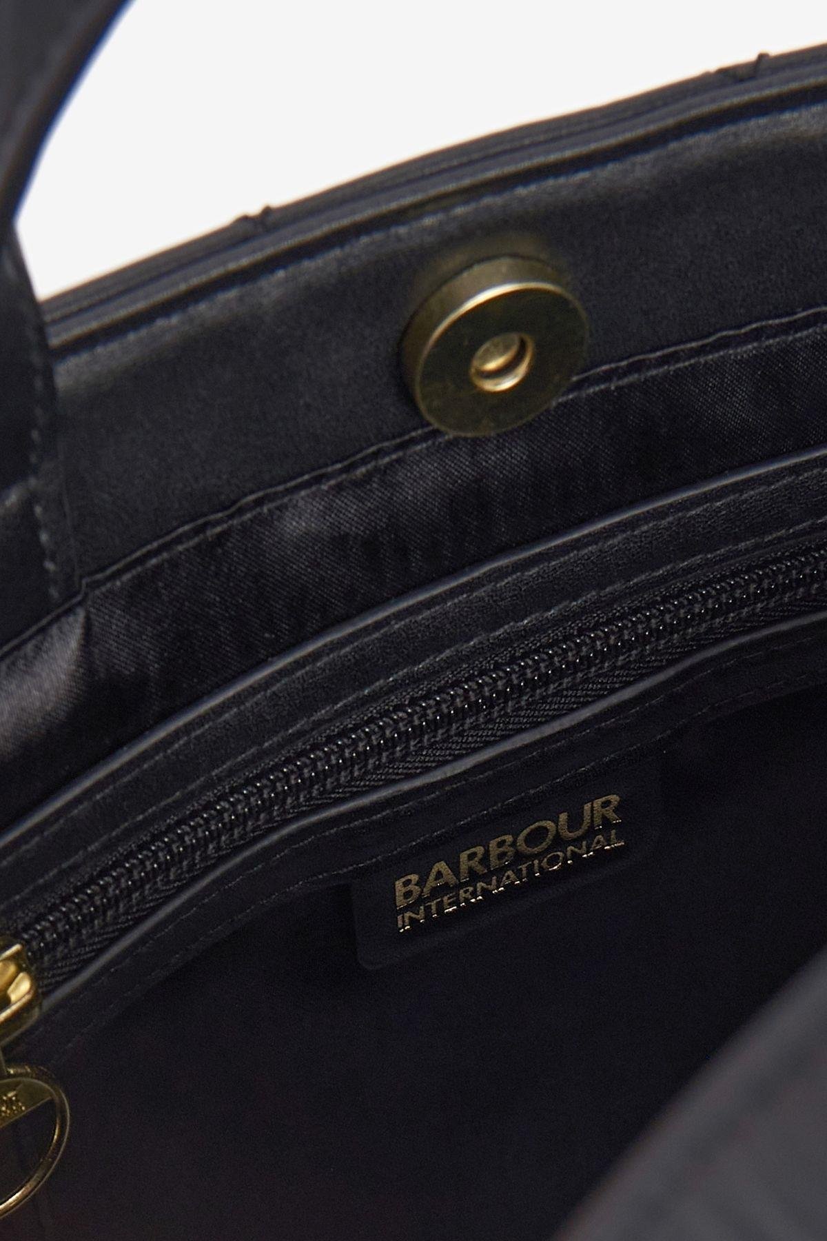 B.Intl Kapitone Fenchurch Tote Çanta BK11 Black