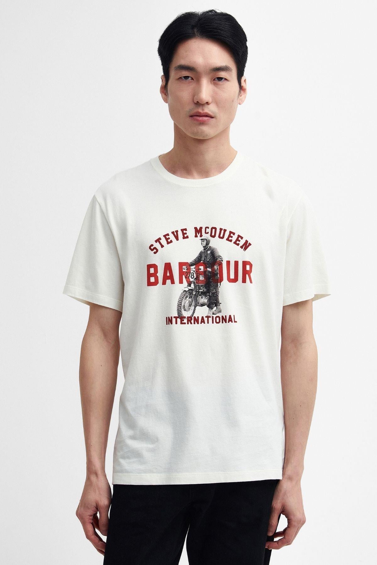 B.Intl Speedway T-Shirt WH32 Whisper White