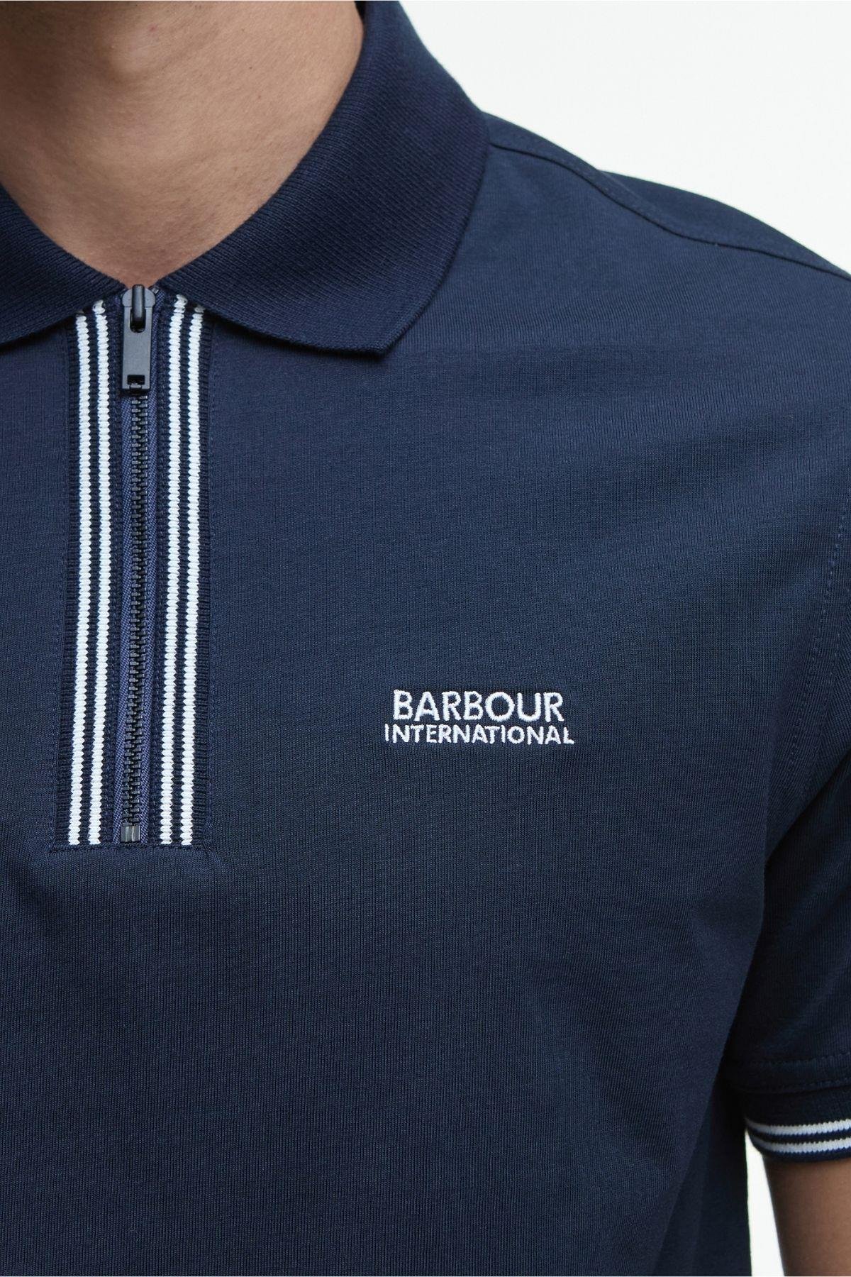 B.Intl Ollie Twin Tipped Placket Polo Yaka NY91 Navy