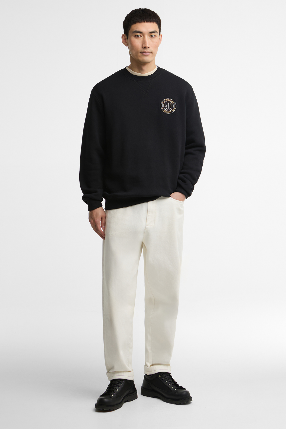 B.Intl 90th Anniversary Graphic Sweatshirt BK11 Black