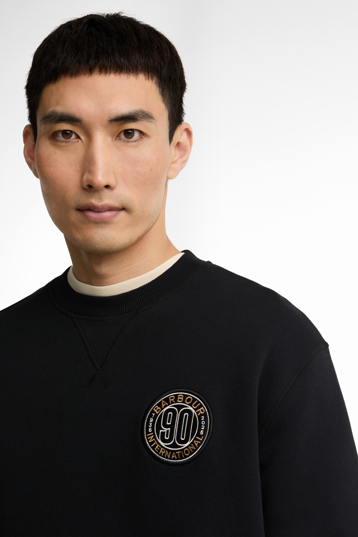 B.Intl 90th Anniversary Graphic Sweatshirt BK11 Black