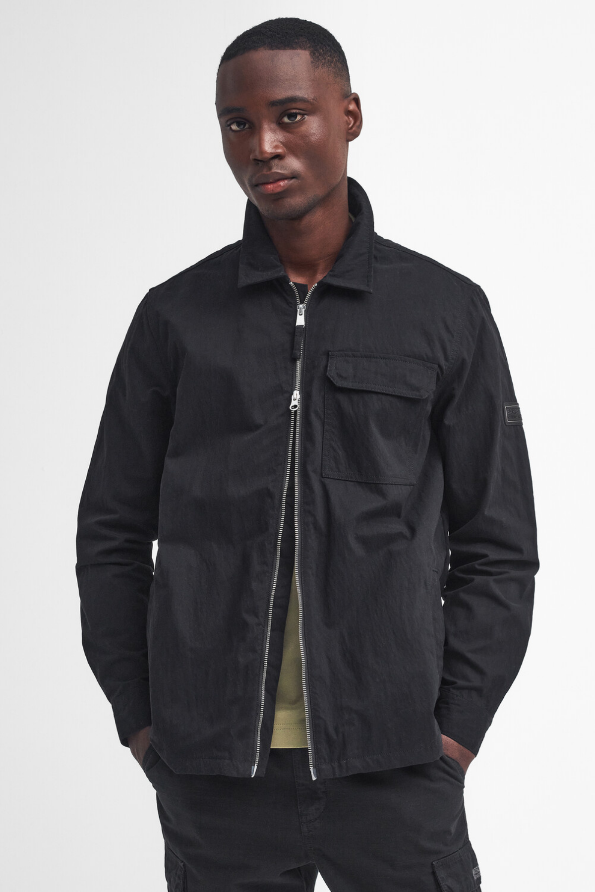 B.Intl Maze Peached Dış Gömlek BK31 Black