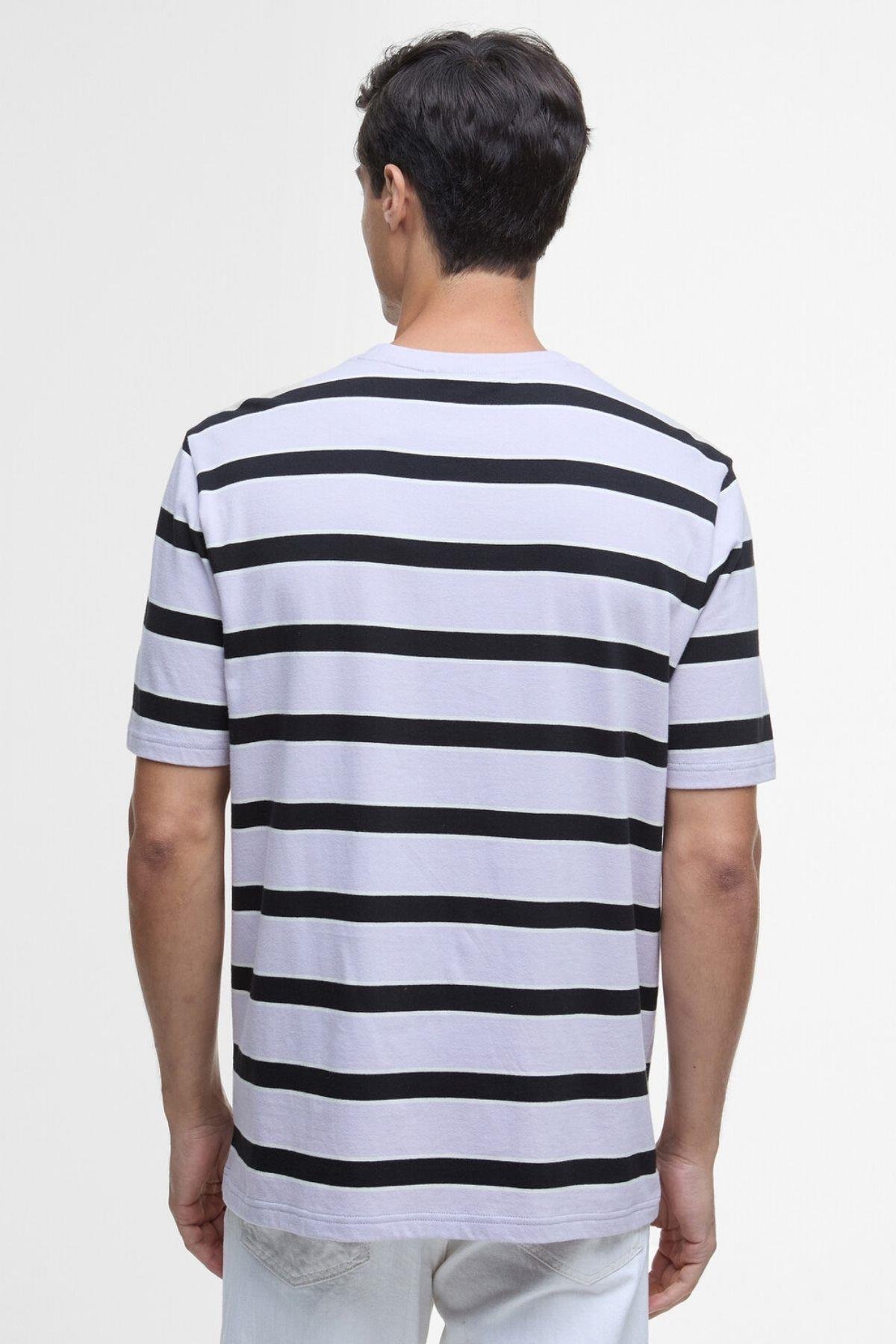 B.Intl Luca Stripe T-Shirt PU11 Thistle