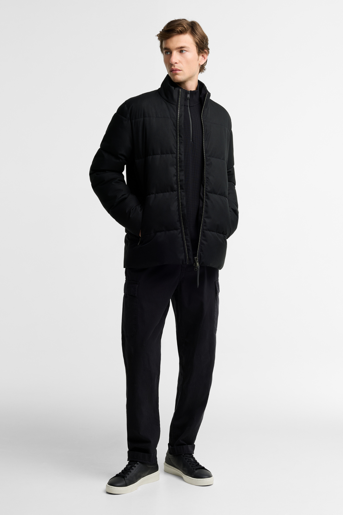 B.Intl Tour Puffer Ceket BK11 Black