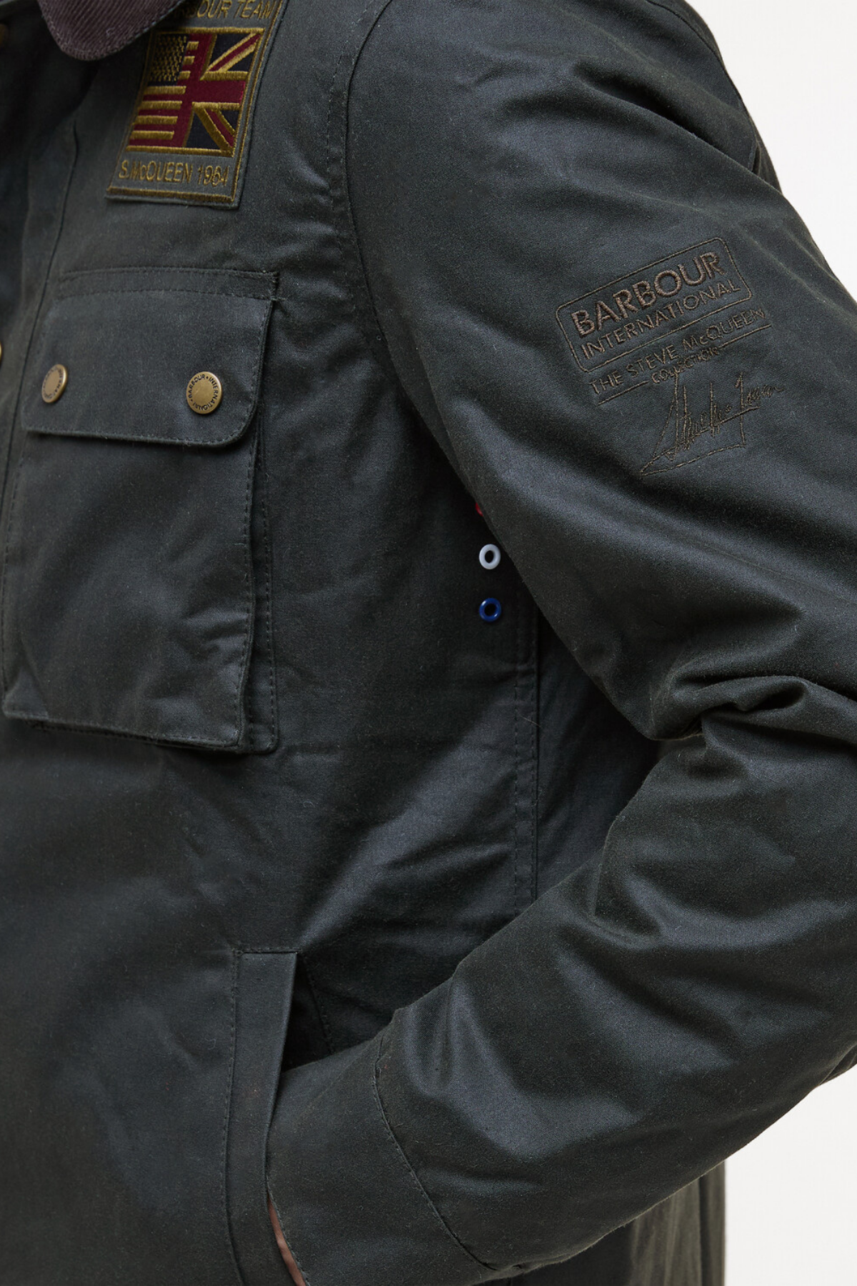 B.Intl Workers Yağlı Ceket SG91 Sage