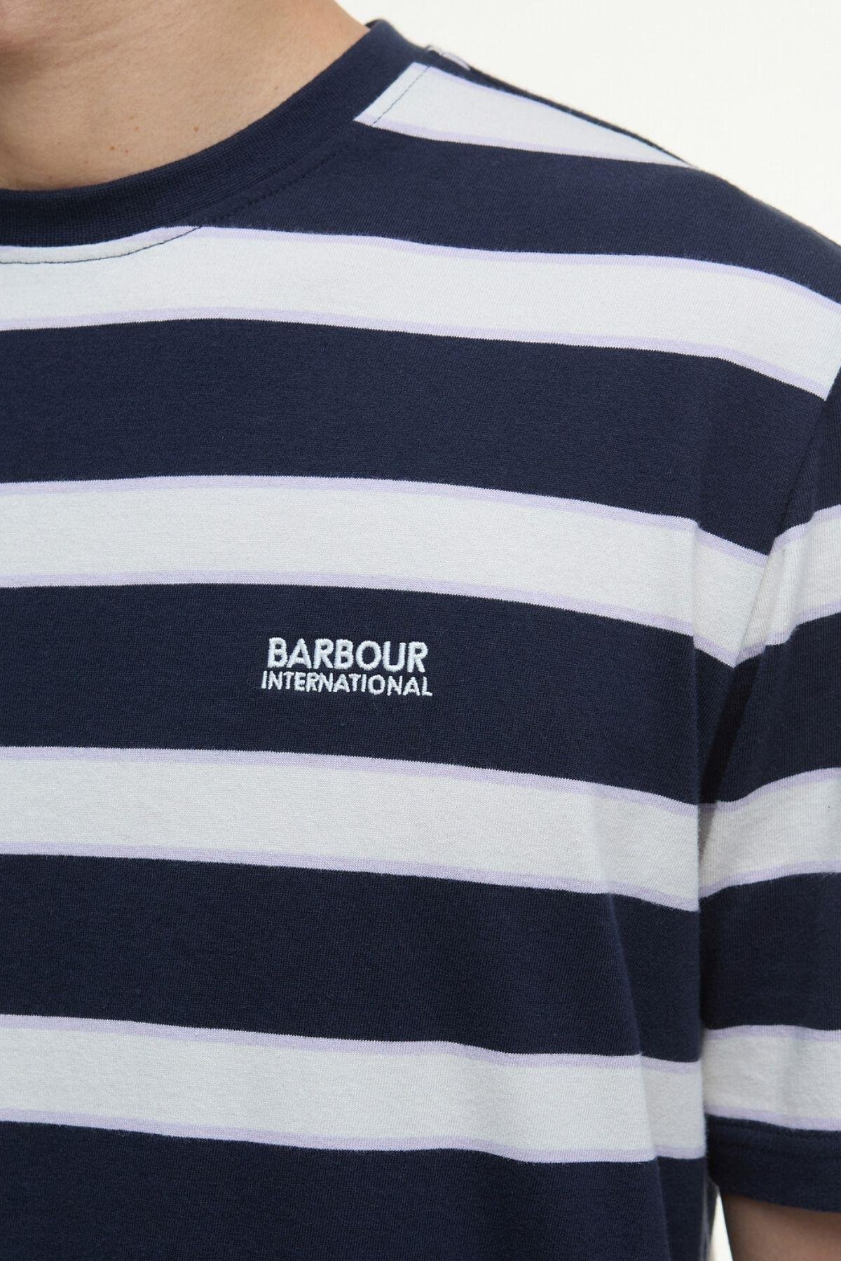 B.Intl Luca Stripe T-Shirt NY91 Navy