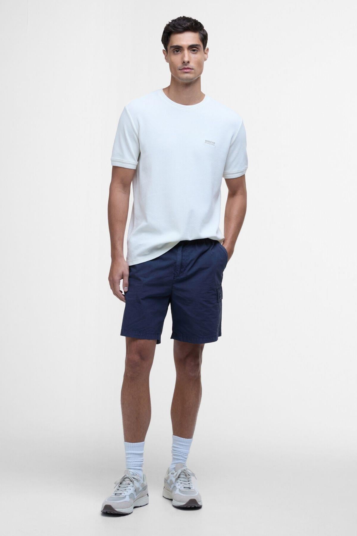 B.Intl Charlie Textured T-Shirt WH32 Whisper White