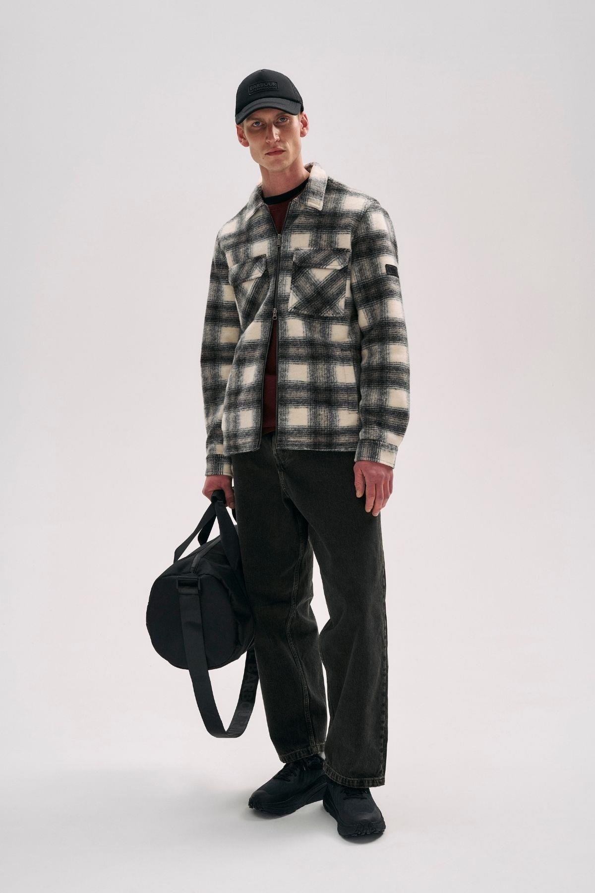 B.Intl Clayton Overshirt GY35 Concrete