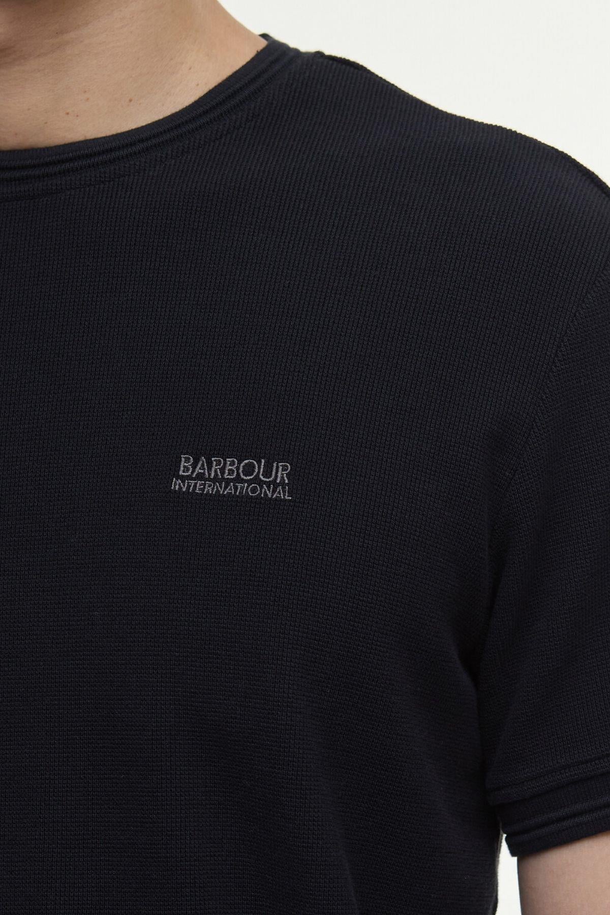 B.Intl Charlie Textured T-Shirt BK11 Black